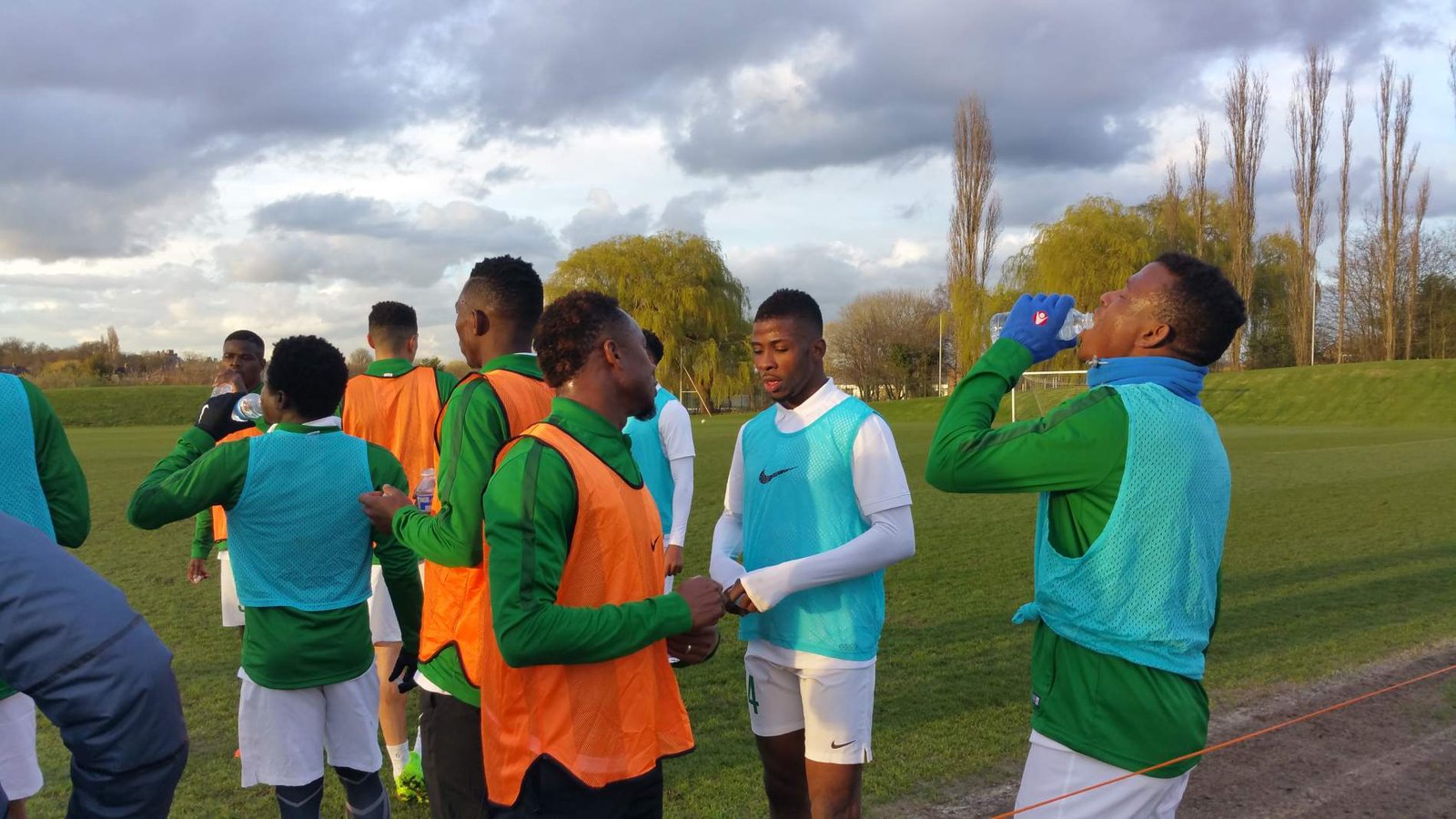 Super Eagles training towards World Cup